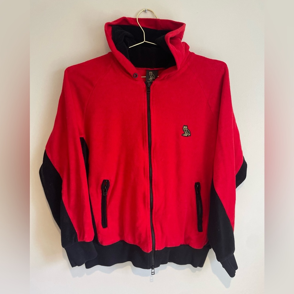 October very own Terry cloth Track jacket